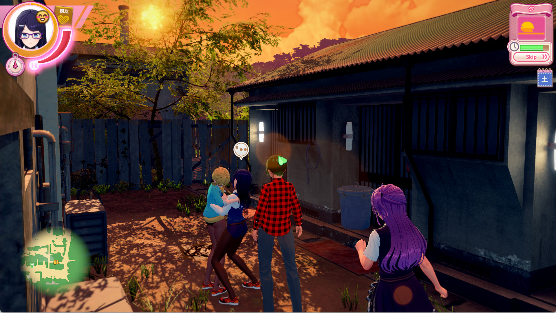 (大和撫子)と(ギャル)