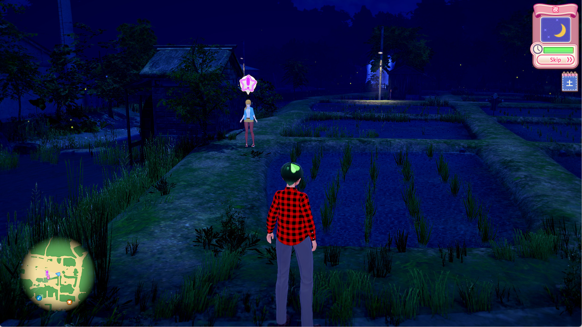 (ギャル)とホタル